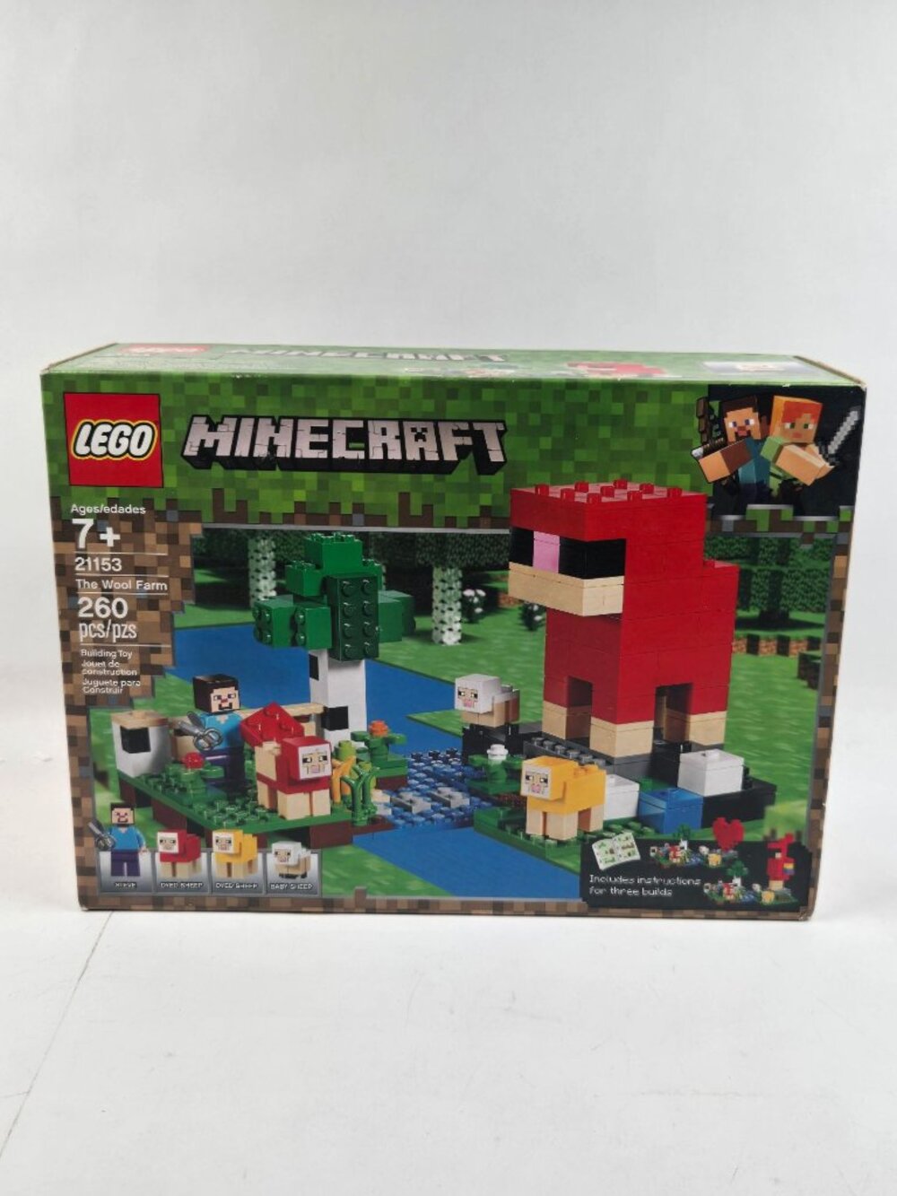 LEGO The Wool Farm Minecraft (21153) BRAND NEW SEALED